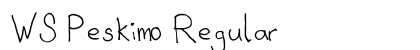 WS Peskimo Regular Font WS Peskimo Regular Font Preview