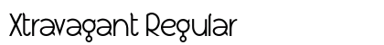 Xtravagant Regular font free download