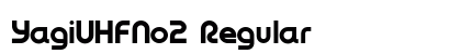 YagiUHFNo2 Regular font free download