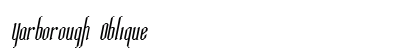 Yarborough Oblique preview