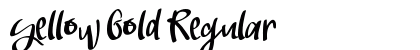 Yellow Gold Regular Font Preview Yellow Gold Regular Font Preview