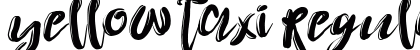 Yellow Taxi Regular Font Preview Yellow Taxi Regular Font Preview