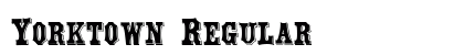 Yorktown Regular font free download