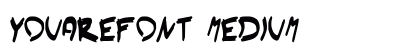 YouAreFont Medium Font Preview YouAreFont Medium Font Preview