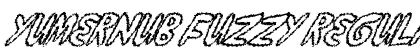 yumernub fuzzy Regular font free download
