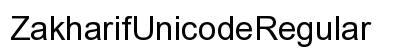 Zakharif Unicode Regular Font Preview