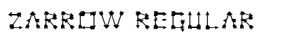Zarrow Regular font free download