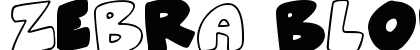 ZeBrA bLoBs Regular font free download