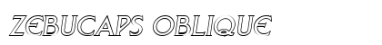 ZebuCaps Oblique preview