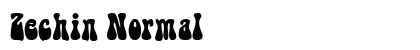 Zechin Normal font free download