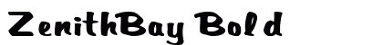 ZenithBay Bold Preview