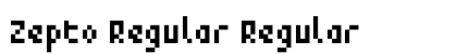 Zepto Regular Regular font free download
