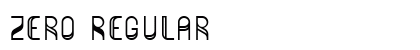Zero Regular preview Zero Regular preview