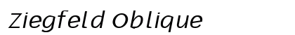 Ziegfeld Oblique preview