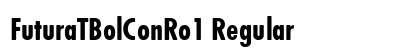FuturaTBolConRo1 Regular Font Preview