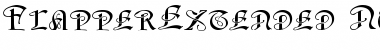 FlapperExtended Font