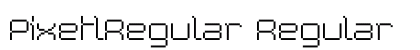 PixetlRegular Regular