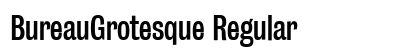 BureauGrotesque Regular preview BureauGrotesque Regular preview