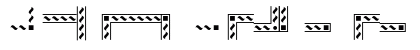Borders Nieman Open Font Preview