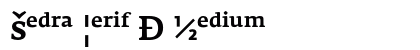 Fedra Serif A Medium preview Fedra Serif A Medium preview