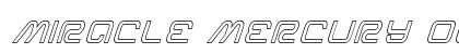 Miracle Mercury Outline Italic Outline Italic preview