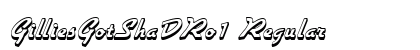 GilliesGotShaDRo1 Regular font free download
