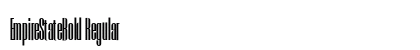 EmpireStateBold Regular