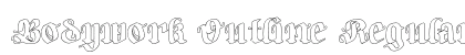 Bodywork Outline Regular preview