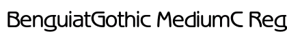 BenguiatGothic MediumC Regular font free download