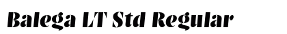 Balega LT Std Regular Font Preview