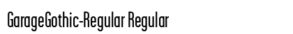 GarageGothic-Regular Regular preview GarageGothic-Regular Regular preview