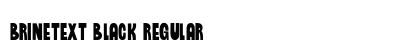 Brinetext Black Regular preview