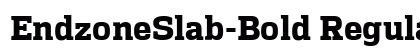 EndzoneSlab-Bold Regular