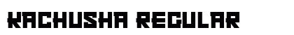 Kachusha Regular Font Preview