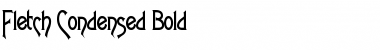 Fletch Condensed Font