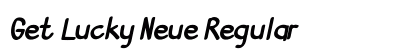 Get Lucky Neue Regular preview