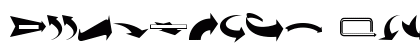 ArrowMatic Regular Font Preview