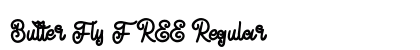 Butter Fly FREE Regular (OpenType) Font Preview Butter Fly FREE Regular (OpenType) Font Preview
