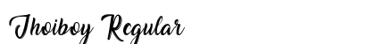 Jhoiboy Regular preview