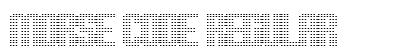 Morse Code Regular Font Preview