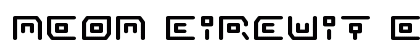 Neon Circuit Expanded Expanded Font Preview