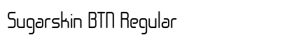 Sugarskin BTN Regular Font Preview