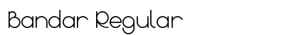 Bandar Regular Font Preview