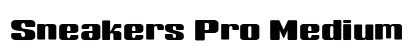 Sneakers Pro Medium font free download