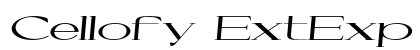 Cellofy ExtExp Ita Bold Italic preview Cellofy ExtExp Ita Bold Italic preview