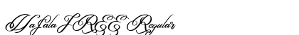 Hafala FREE Regular Font Preview