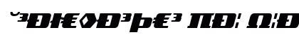TradeMarker Fat Italic Preview