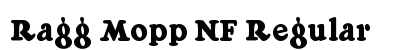 Ragg Mopp NF Regular preview Ragg Mopp NF Regular preview