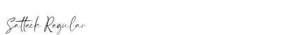 Satteck Regular Font Preview