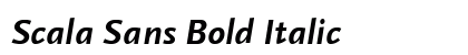 Scala Sans Bold Italic Preview